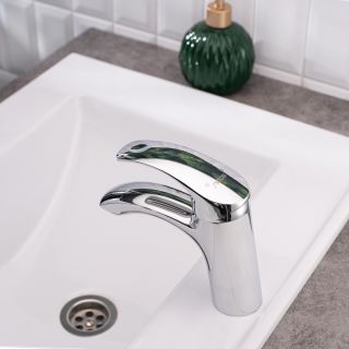 Смеситель для раковины BOOU B8174-1J хром